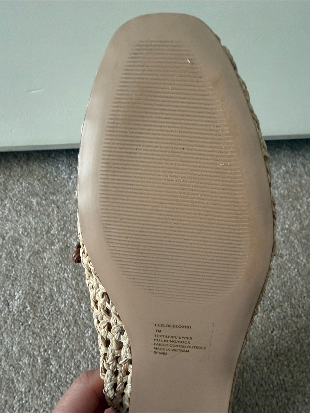 Steve Madden Women's Leelo Woven Flats - Picture 8 of 11